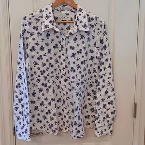 Orvis button down shirt, size 18